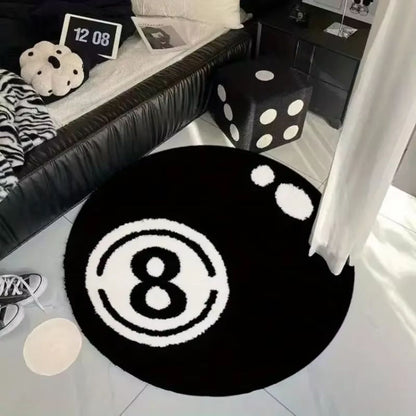 Luxury Soft Fuzzy 8-Piece Area Rug