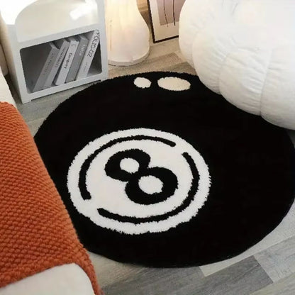 Luxury Soft Fuzzy 8-Piece Area Rug
